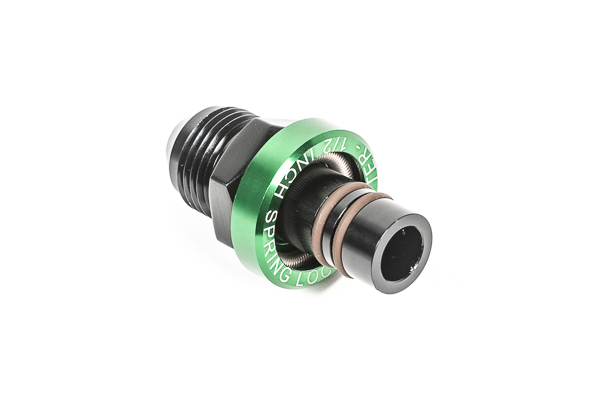 Radium Engineering — Radium Engineering 8AN Male to 1/2in Spring Lock Male Adapter Fitting
SPRING LOCK - view 3